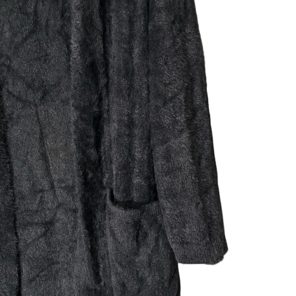 Soma Weekend Open Front Cardigan Size XXL Black Pockets Very Soft Lounge Cozy - Picture 6 of 14